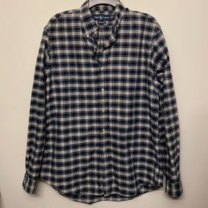 Ralph Lauren Plaid Long Sleeve Button Down